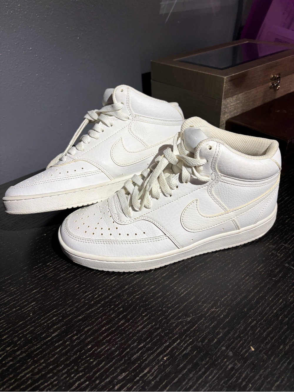 Nike Women’s White High-Top Sneakers